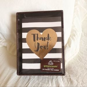 Greenroom Recycled Thank you cards